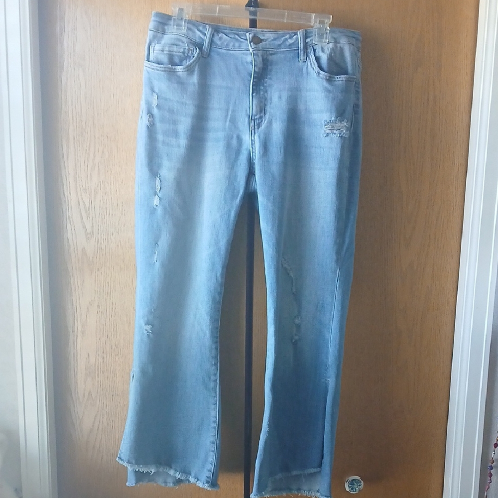 Flying Monkey Light Blue Flare Jeans Sz 31